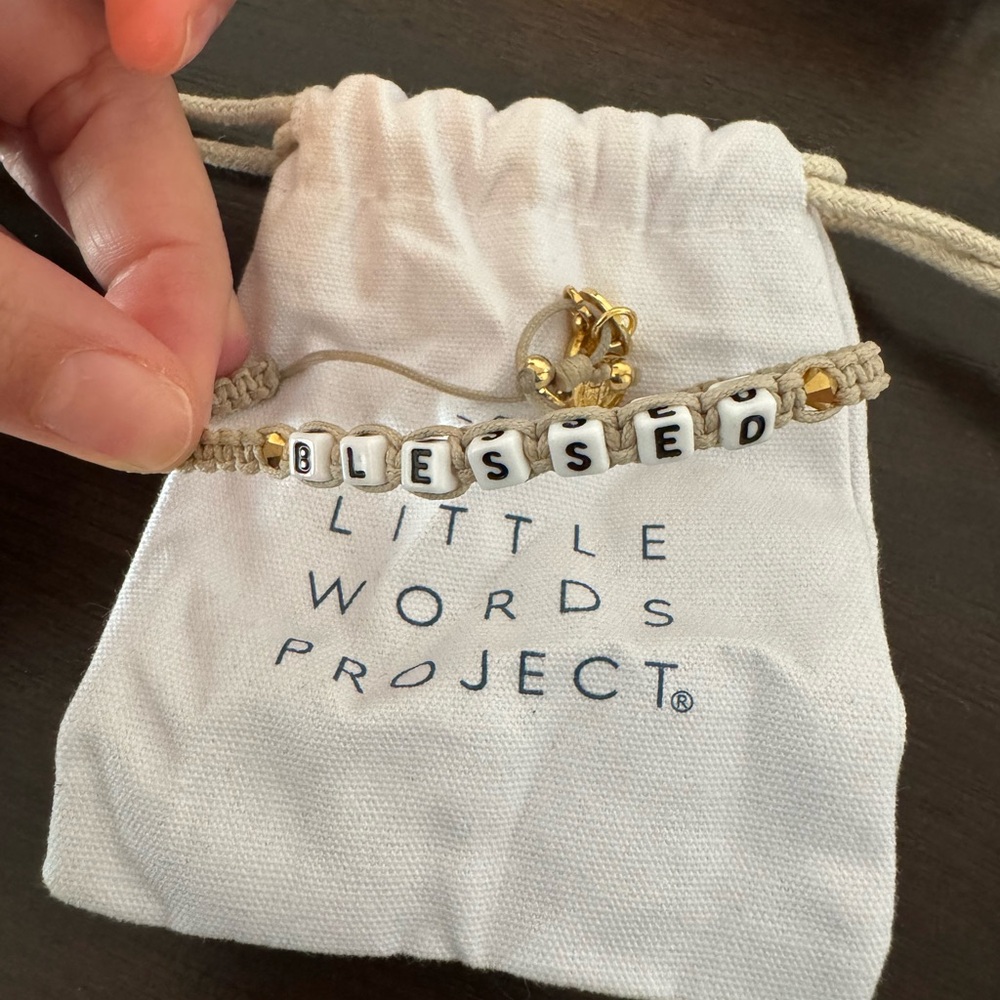 Little Words Project bracelet